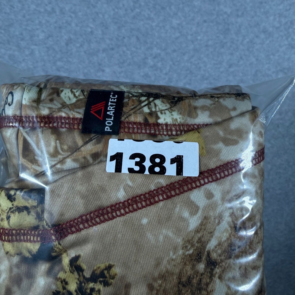 Cabelas ZONZ Camo Full Zip Hooded Vest Mens XL Brown Tan Hunting M33VT008/R - Picture 10 of 10
